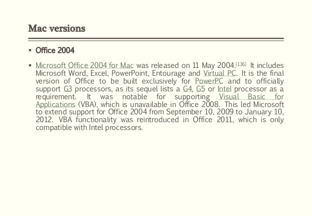 Microsoft Office 2004 For Mac Mavericks