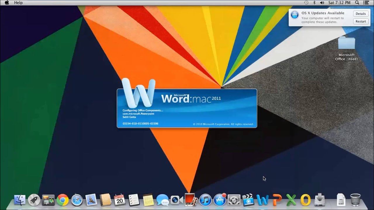 Microsoft Word 2011 Mac Support